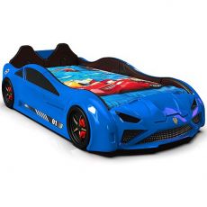 Дитяче ліжко машина Lamborghini blue 190х90 см